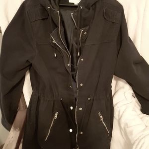 Navy Blue anorak jacket